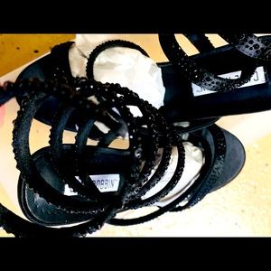 NWOT gladiator heeled sandals